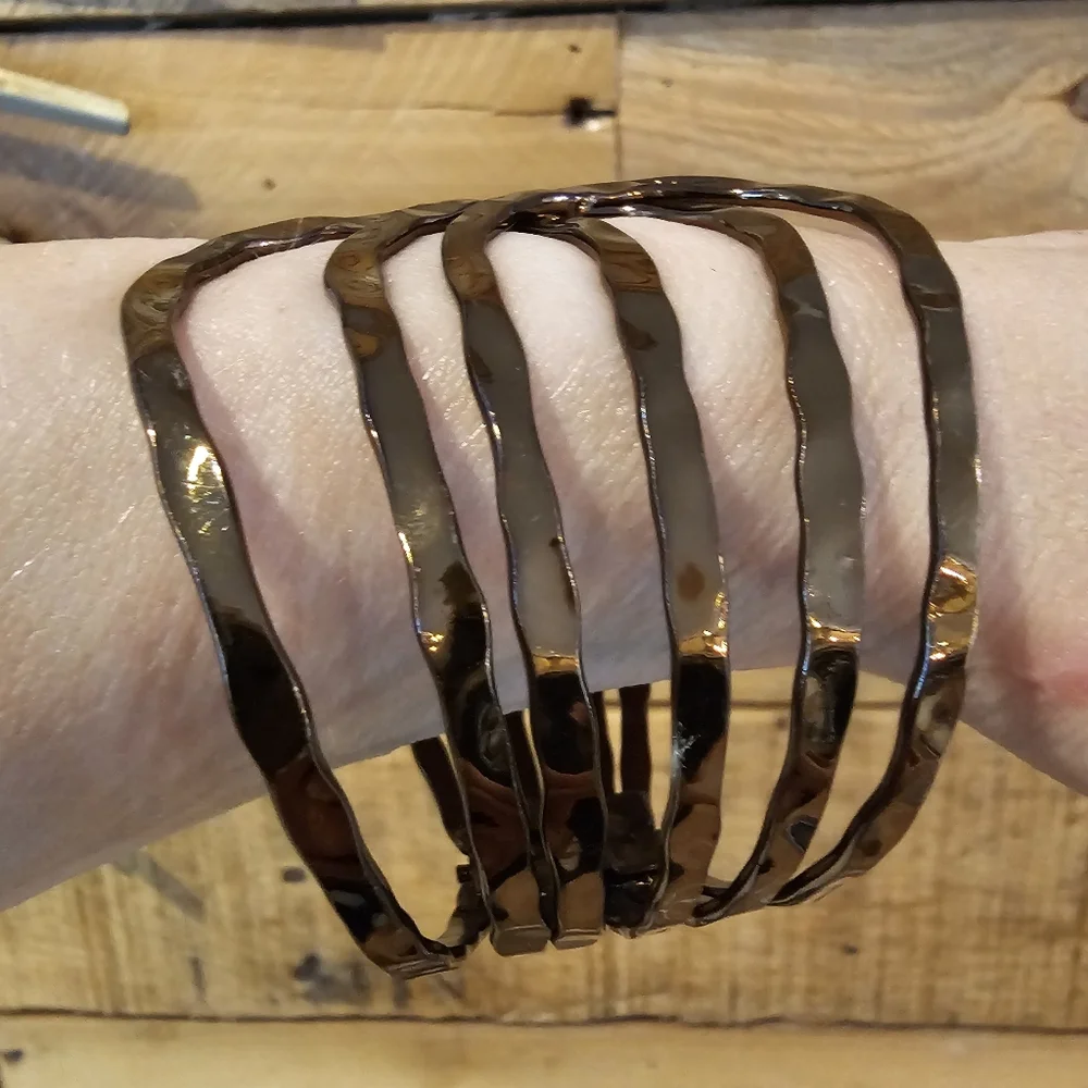 Dark copper/bronze color 